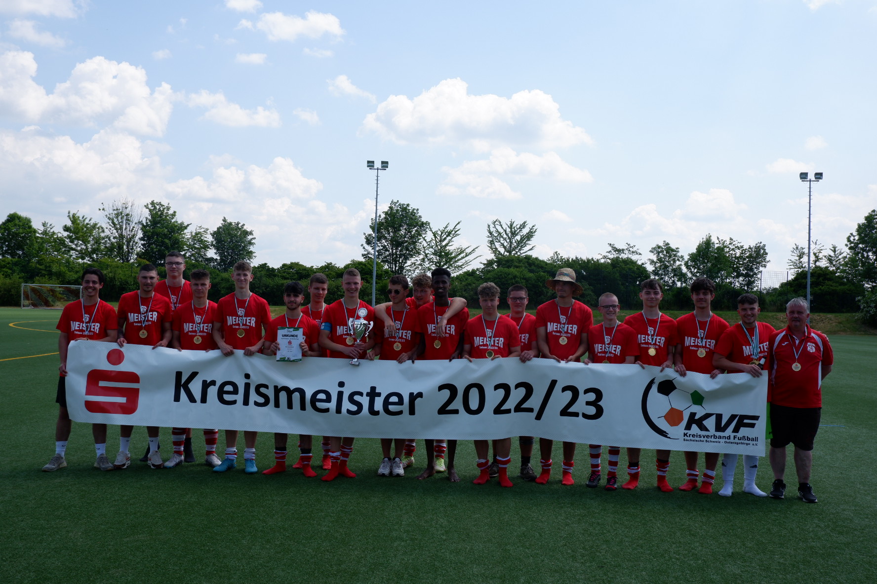 A - Juniorenmannschaft 2022/2023 - Kreismeisterschaft