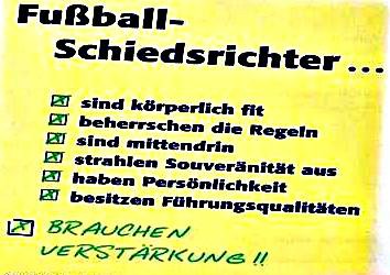 Dies sollte nicht unerwähnt bleiben...