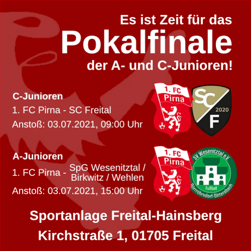 Es ist Zeit für das Pokalfinale....