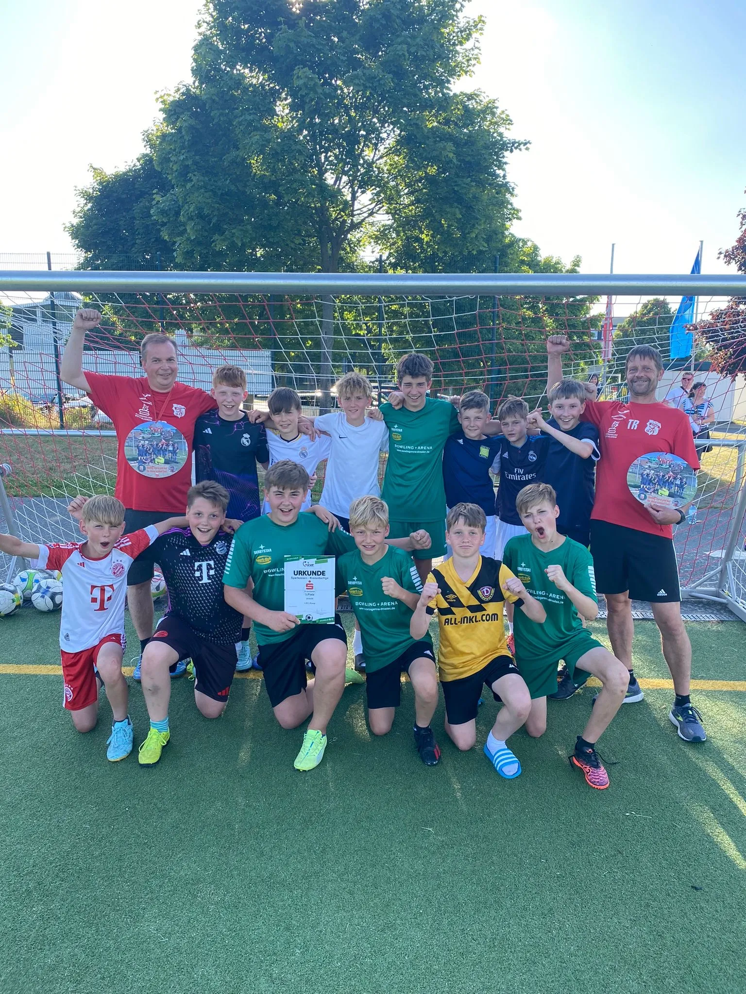 D 1 - Junioren werden 3. der Kreismeisterschaft…