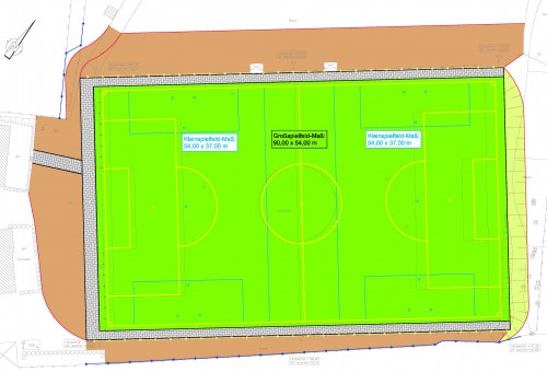 Aktion Kunstrasen in Alt-Rottwerndorf