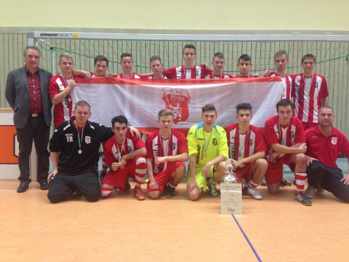 A- Junioren holen sich die Hallenkreismeisterschaft 13/14...