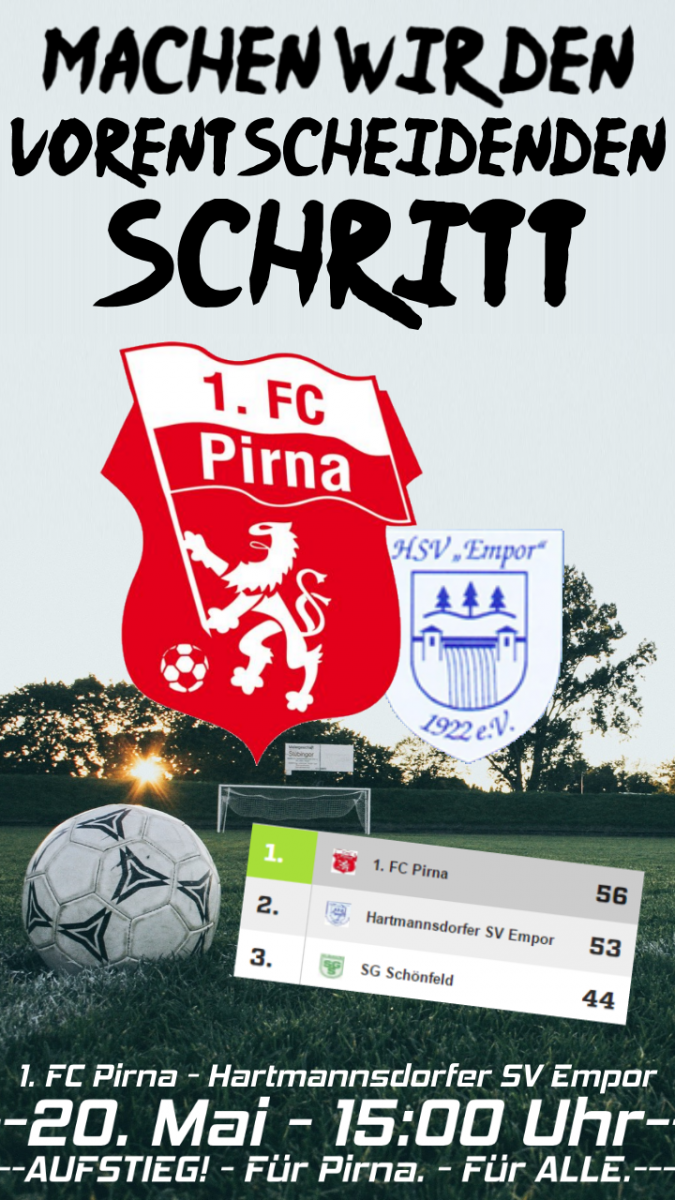 Wir sind der 12. Mann, auf uns kommt's heute an...