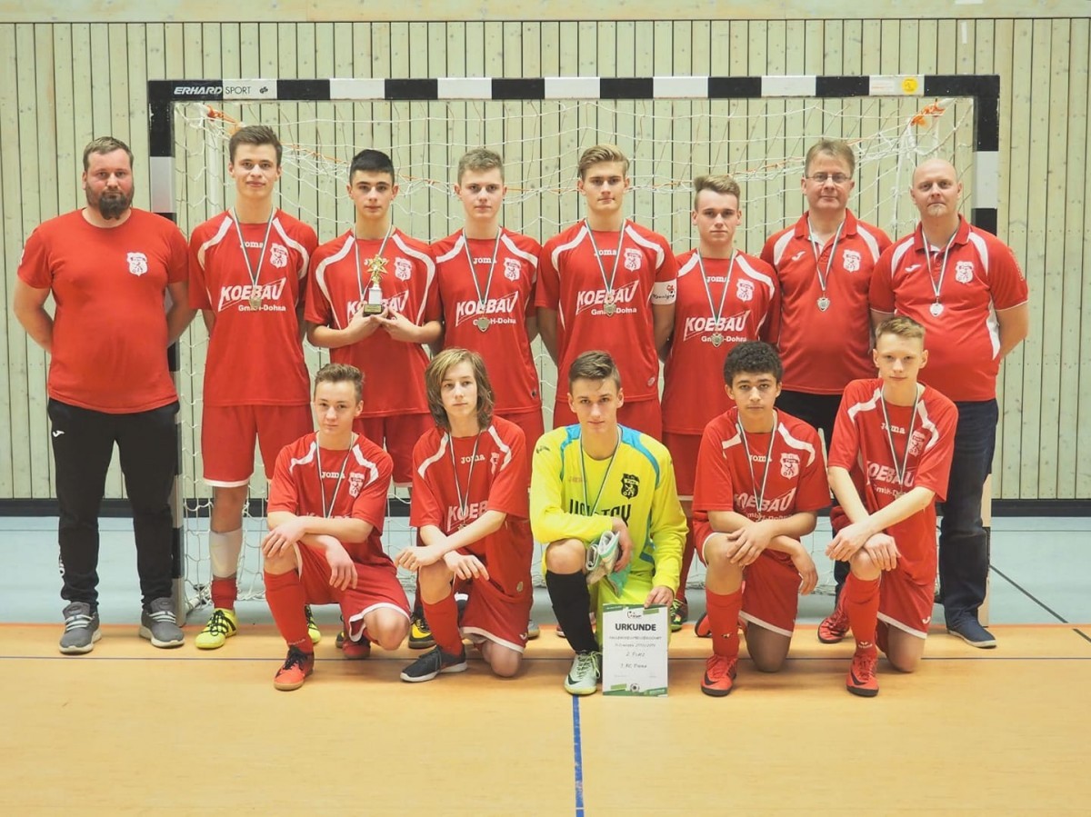 SPITZE! Unsere B-Junioren wird Vize-Hallenkreismeister.