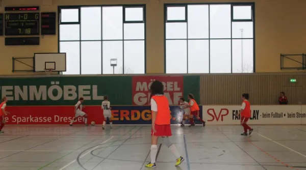 Frauen 1. Freundschaftsspiel in der Halle