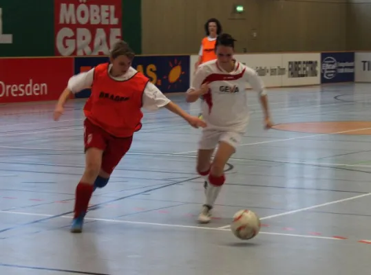 Frauen 1. Freundschaftsspiel in der Halle