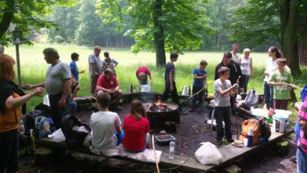 Wandertag unserer D-Junioren am 04.06.2016