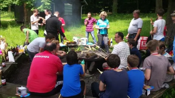 Wandertag unserer D-Junioren am 04.06.2016