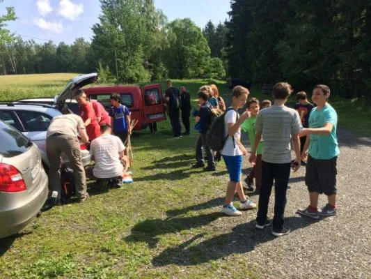 Wandertag unserer D-Junioren am 04.06.2016