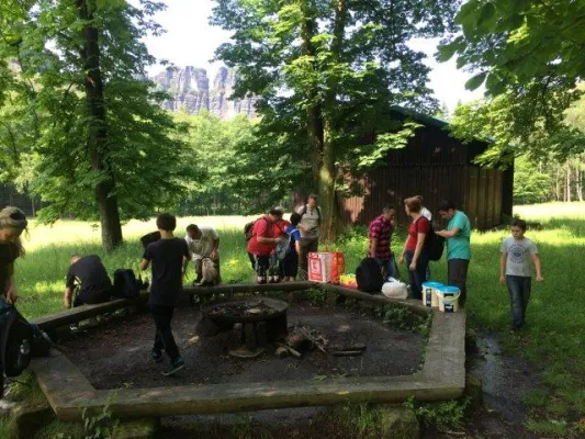 Wandertag unserer D-Junioren am 04.06.2016