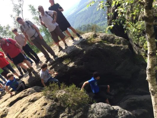 Wandertag unserer D-Junioren am 04.06.2016