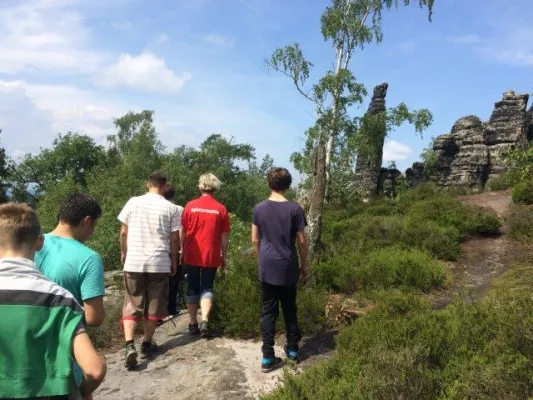 Wandertag unserer D-Junioren am 04.06.2016