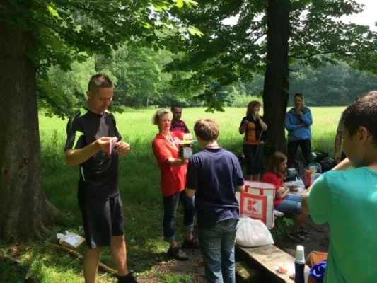 Wandertag unserer D-Junioren am 04.06.2016