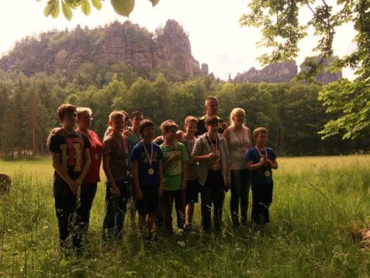 Wandertag unserer D-Junioren am 04.06.2016