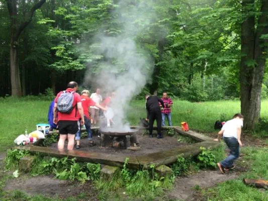 Wandertag unserer D-Junioren am 04.06.2016