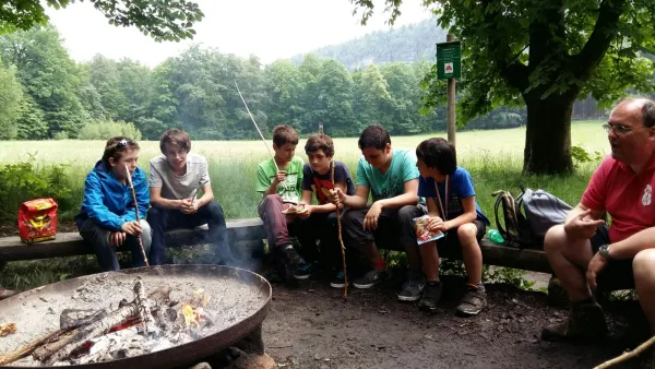 Wandertag unserer D-Junioren am 04.06.2016