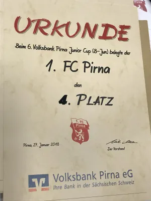 6. Volksbank Pirna Junior Cup 2018