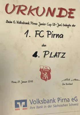 6. Volksbank Pirna Junior Cup 2018