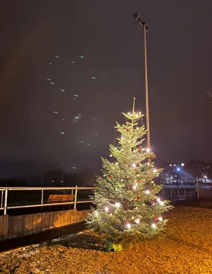 1. Weihnachtsbaumschmücken