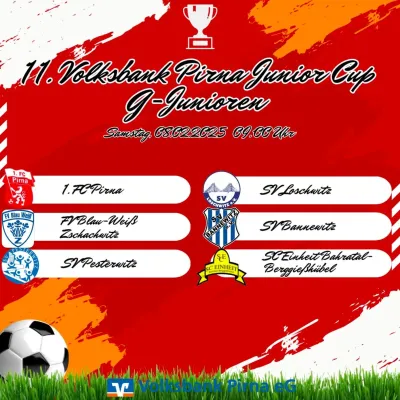 11. Volksbank Pirna Junior Cup 2025