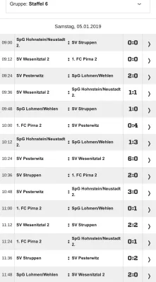 05.01.2019 KVFSOE vs. 1. FC Pirna II