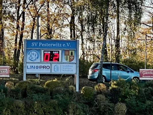 24.10.2021 SV Pesterwitz vs. 1. FC Pirna