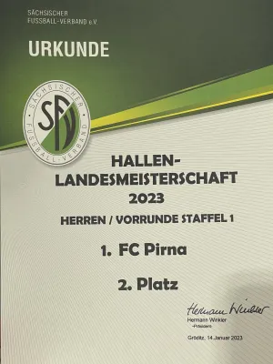 14.01.2023 Sächsischer Fußball vs. 1. FC Pirna