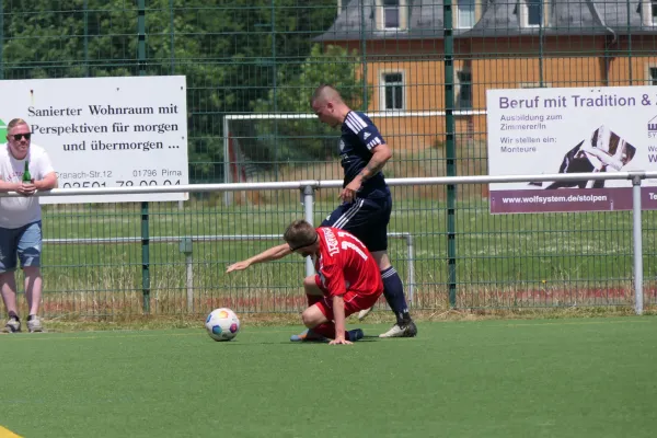 22.06.2025 1. FC Pirna II vs. Aufbau Pirna