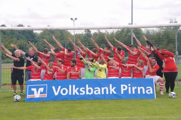19.08.2017 1. FC Pirna II vs. SV Blau-Gelb Stolpen II