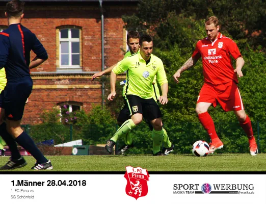 28.04.2018 1. FC Pirna vs. SG Schönfeld