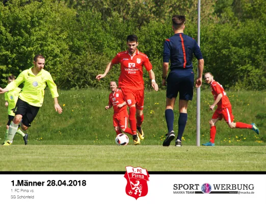 28.04.2018 1. FC Pirna vs. SG Schönfeld