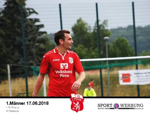 17.06.2018 1. FC Pirna vs. SV Pesterwitz