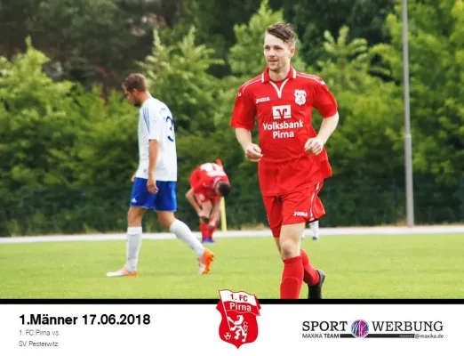 17.06.2018 1. FC Pirna vs. SV Pesterwitz