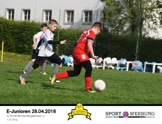 28.04.2018 Bahratal vs. 1. FC Pirna III
